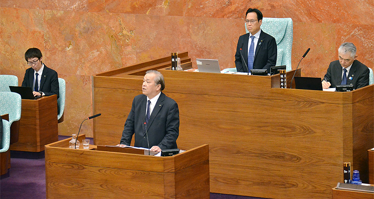 令和7年第3回定例会　一般質問に登壇